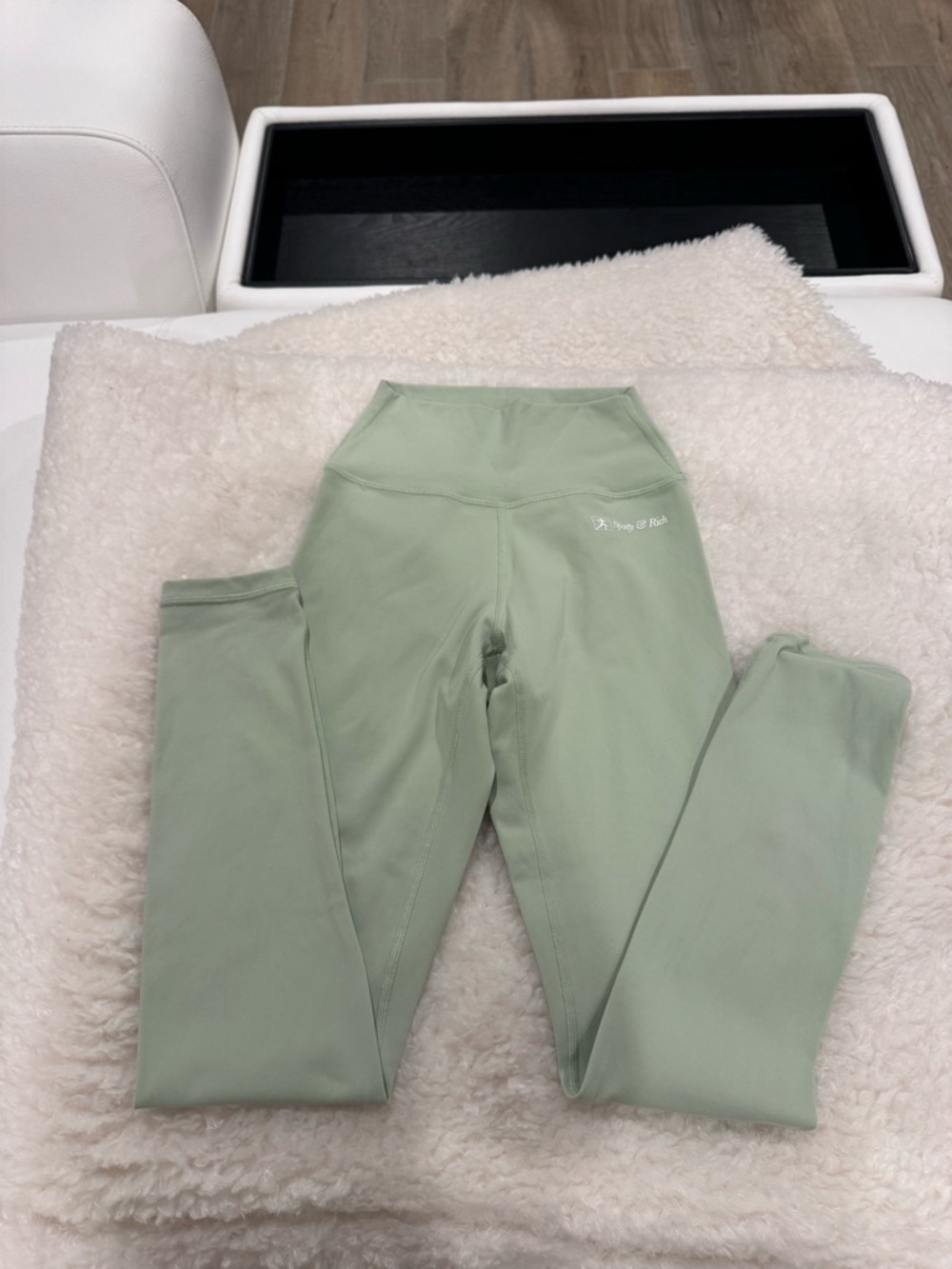 Sporty & Rich Leggings- Sage Green